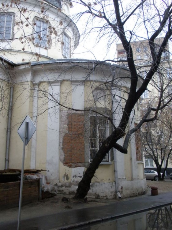 Церковь Успения Пресвятой Богородицы на Могильцах, Хамовники (Центральный административный округ (ЦАО), г. Москва). документальные фотографии, Апсида