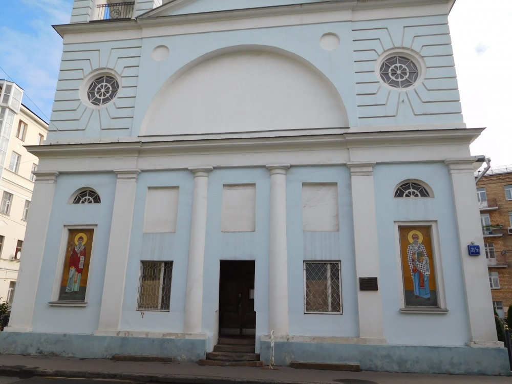 Церковь Успения Пресвятой Богородицы на Могильцах, Хамовники (Центральный административный округ (ЦАО), г. Москва). архитектурные детали
