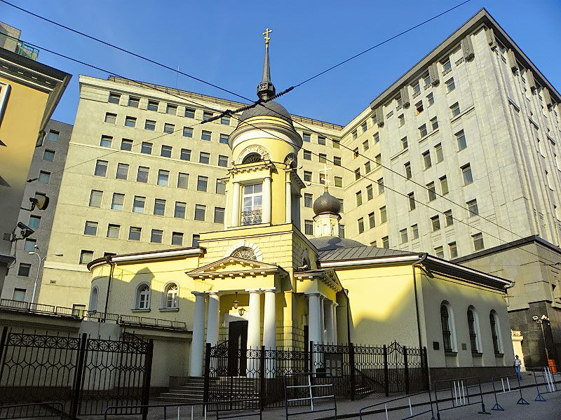 Церковь Софии, Премудрости Божией у Пушечного двора, что на Лубянке, Мещанский (Центральный административный округ (ЦАО), г. Москва). фасады