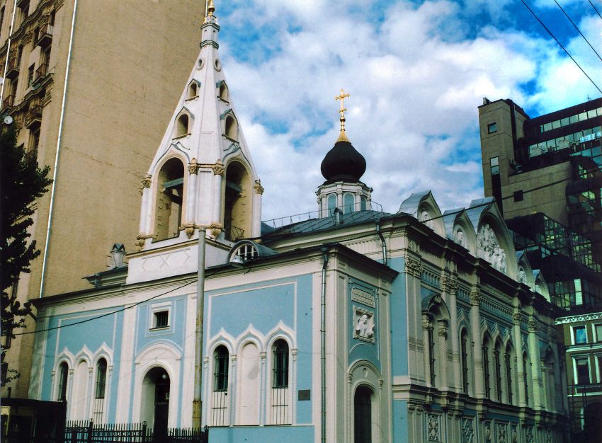 Церковь Успения Пресвятой Богородицы на Успенском Вражке, Тверской (Центральный административный округ (ЦАО), г. Москва). фасады