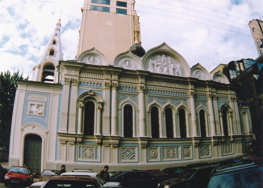 Церковь Успения Пресвятой Богородицы на Успенском Вражке, Тверской (Центральный административный округ (ЦАО), г. Москва). фасады