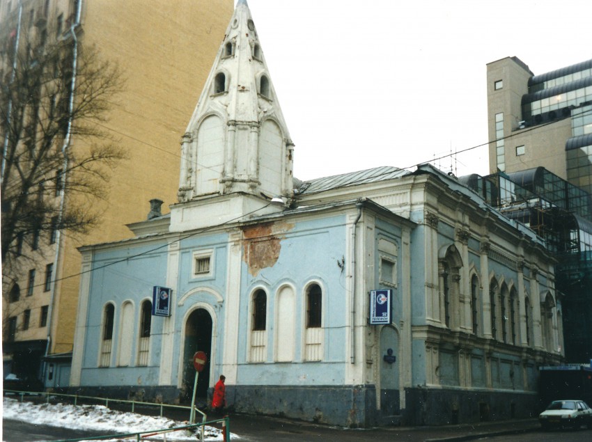 Тверской. Церковь Успения Пресвятой Богородицы на Успенском Вражке. фасады