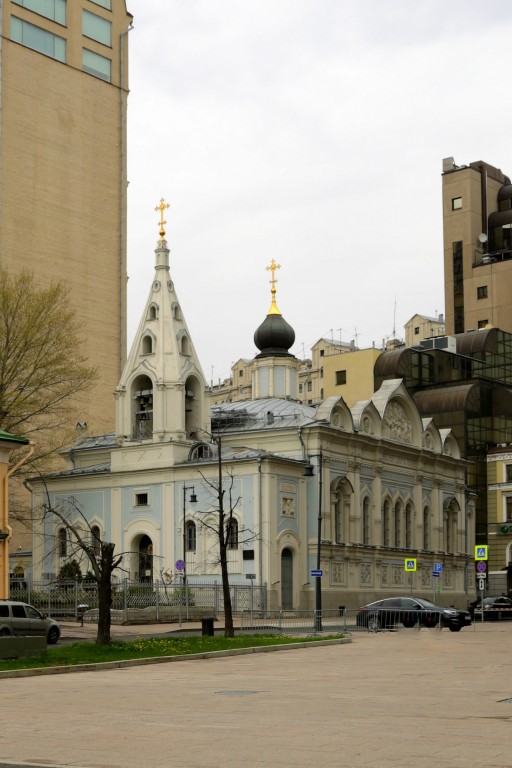 Церковь Успения Пресвятой Богородицы на Успенском Вражке, Тверской (Центральный административный округ (ЦАО), г. Москва). фасады