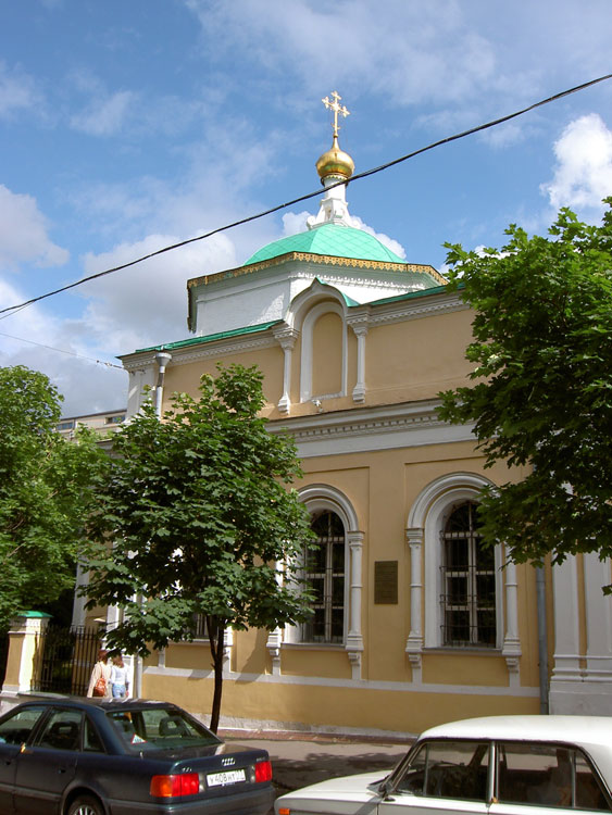 Церковь Благовещения Пресвятой Богородицы (Космы и Дамиана) в Шубине, Тверской (Центральный административный округ (ЦАО), г. Москва). фасады