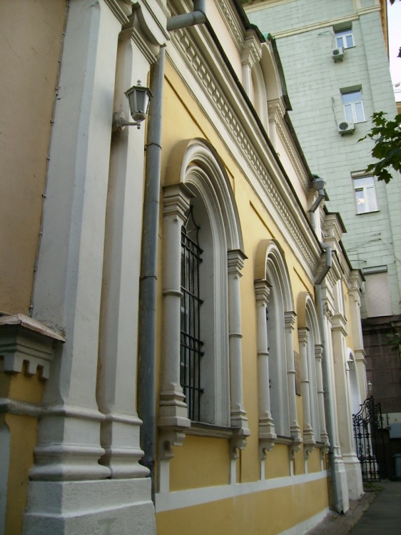Церковь Благовещения Пресвятой Богородицы (Космы и Дамиана) в Шубине, Тверской (Центральный административный округ (ЦАО), г. Москва). архитектурные детали