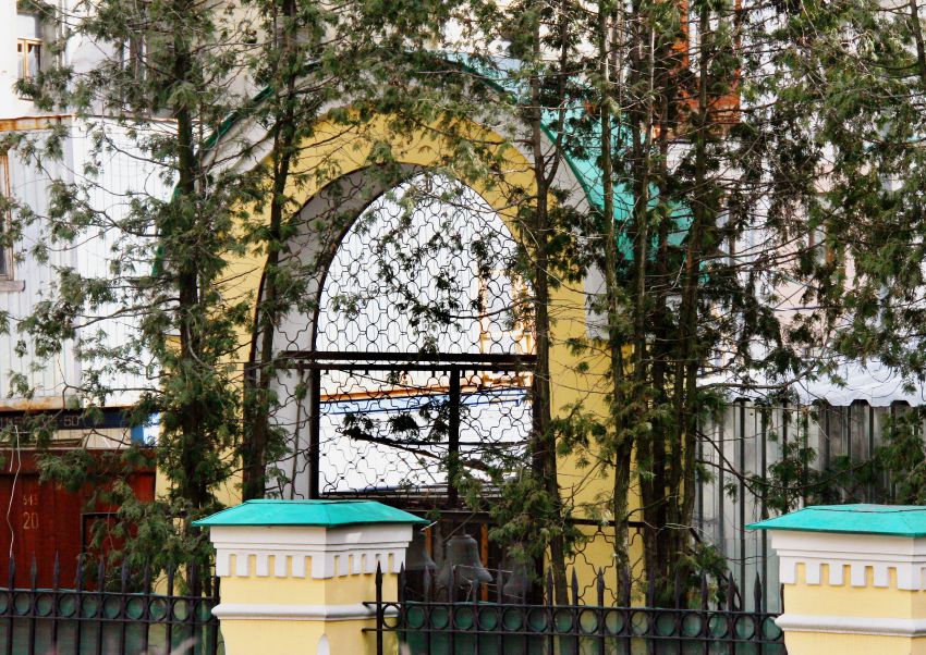 Церковь Благовещения Пресвятой Богородицы (Космы и Дамиана) в Шубине, Тверской (Центральный административный округ (ЦАО), г. Москва). архитектурные детали, Звонница