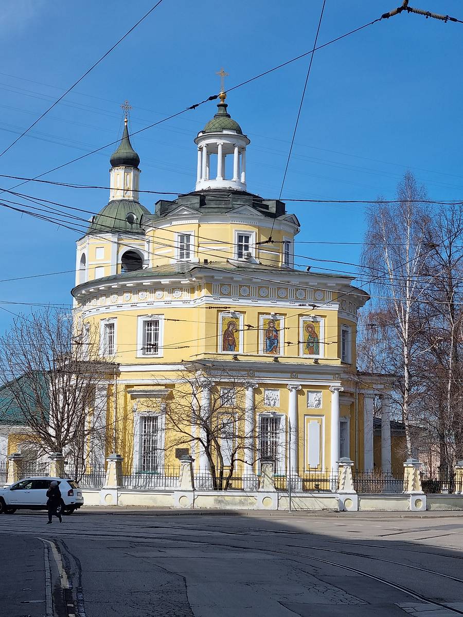 фасады. Церковь Филиппа, митрополита Московского, в Мещанской слободе, Мещанский (Центральный административный округ (ЦАО), г. Москва)