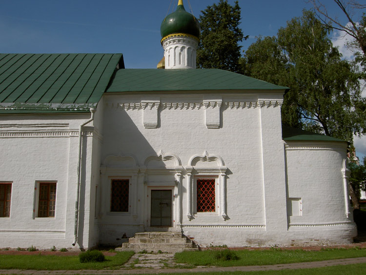 Новодевичий монастырь. Церковь Амвросия Медиоланского, Хамовники (Центральный административный округ (ЦАО), г. Москва). архитектурные детали