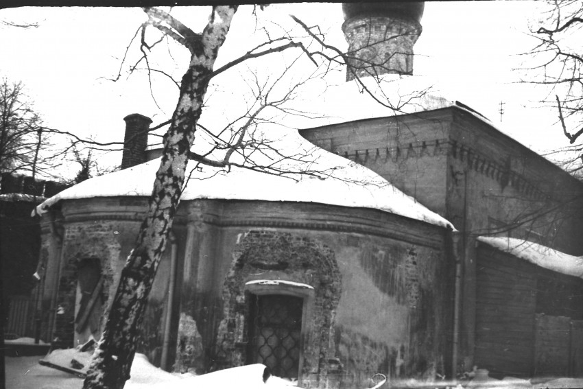 Новодевичий монастырь. Церковь Амвросия Медиоланского, Хамовники (Центральный административный округ (ЦАО), г. Москва). архитектурные детали