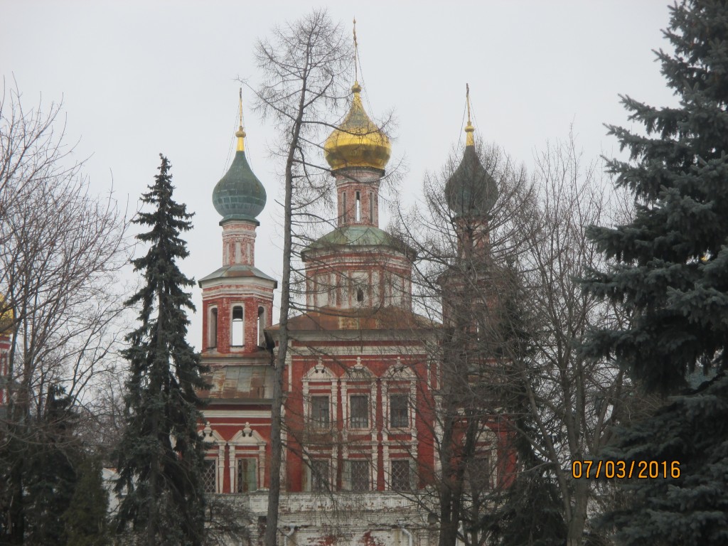 Хамовники. Новодевичий монастырь. Церковь Покрова Пресвятой Богородицы. архитектурные детали