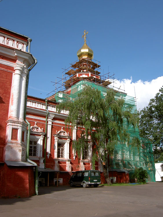 Новодевичий монастырь. Церковь Успения Пресвятой Богородицы, Хамовники (Центральный административный округ (ЦАО), г. Москва). архитектурные детали
