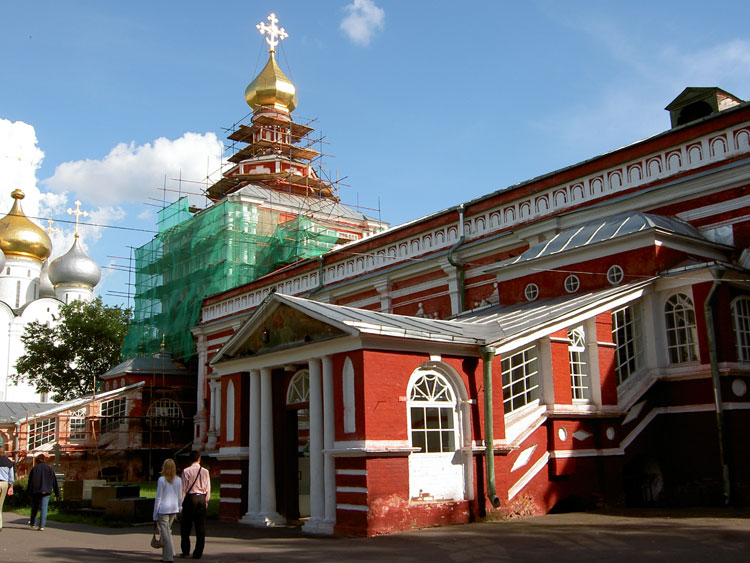 Новодевичий монастырь. Церковь Успения Пресвятой Богородицы, Хамовники (Центральный административный округ (ЦАО), г. Москва). архитектурные детали