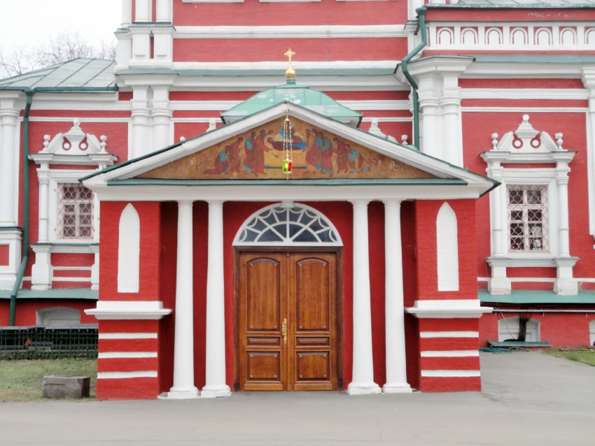 Новодевичий монастырь. Церковь Успения Пресвятой Богородицы, Хамовники (Центральный административный округ (ЦАО), г. Москва). архитектурные детали