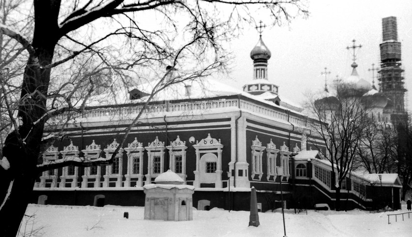 Хамовники. Новодевичий монастырь. Церковь Успения Пресвятой Богородицы. архитектурные детали