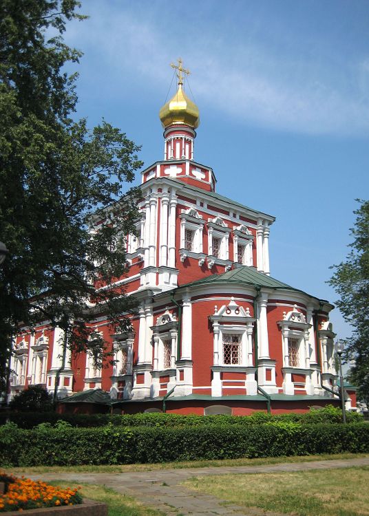 Новодевичий монастырь. Церковь Успения Пресвятой Богородицы, Хамовники (Центральный административный округ (ЦАО), г. Москва). архитектурные детали