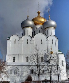 Москва. Новодевичий монастырь. Собор Смоленской иконы Божией Матери