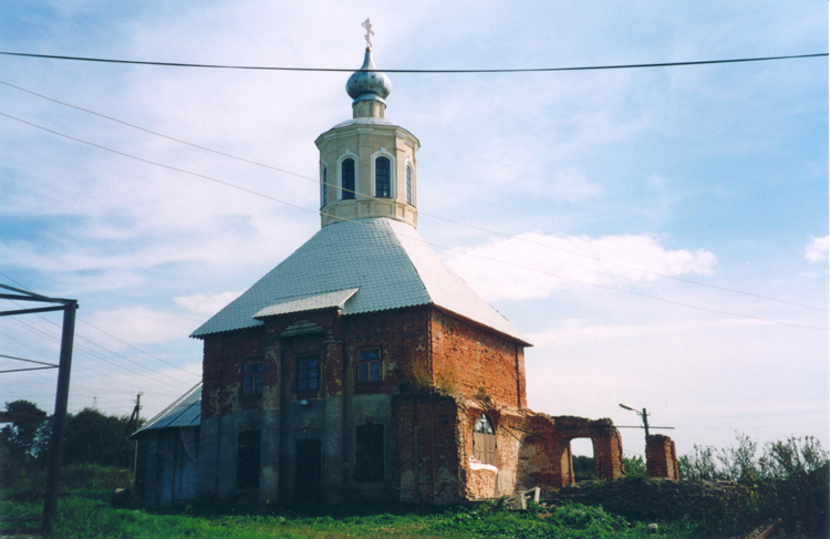 Медвенка. Церковь Николая Чудотворца. фасады, Николаевская церковь 1773 