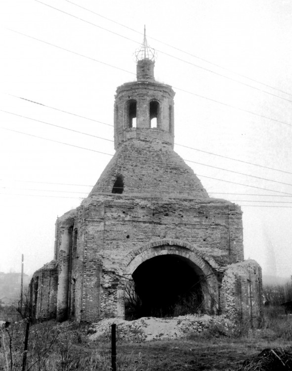 Медвенка. Церковь Николая Чудотворца. архивная фотография