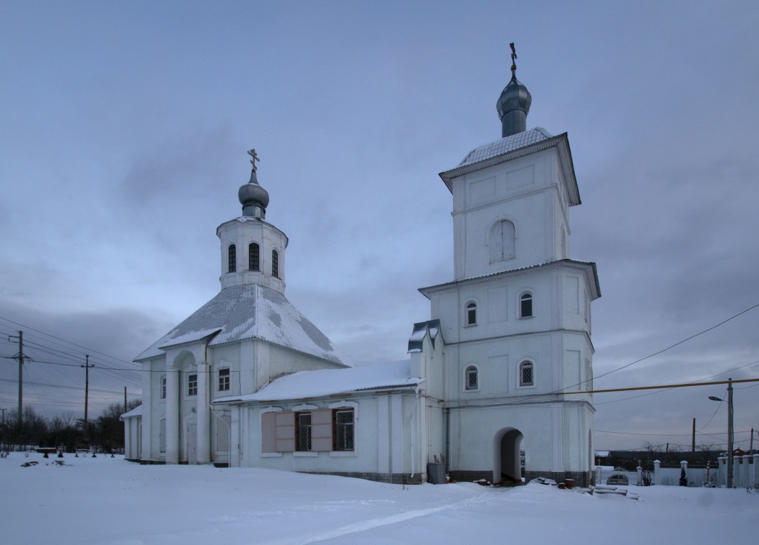 Медвенка. Церковь Николая Чудотворца. фасады