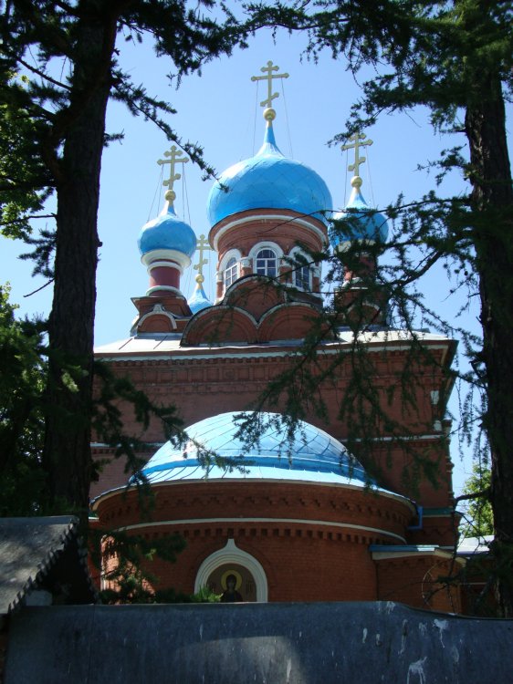 Новоселебное. Церковь Покрова Пресвятой Богородицы. фасады