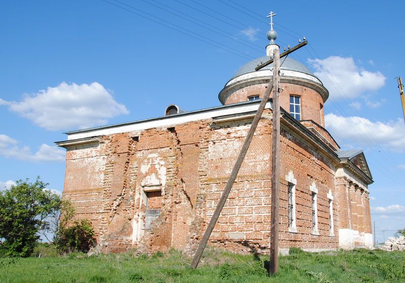 Орловка. Церковь Николая Чудотворца. фасады