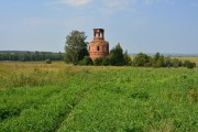 Церковь Усекновения главы Иоанна Предтечи, Общий вид в ландшафте с юго-востока<br>, Крутое, Киреевский район, Тульская область