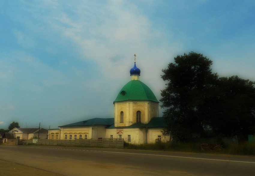 Медное. Церковь Казанской иконы Божией Матери. фасады