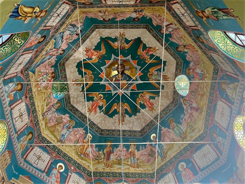 Церковь Казанской иконы Божией Матери, Медное (Калининский район, Тверская область). интерьер и убранство, Свод основного объёма