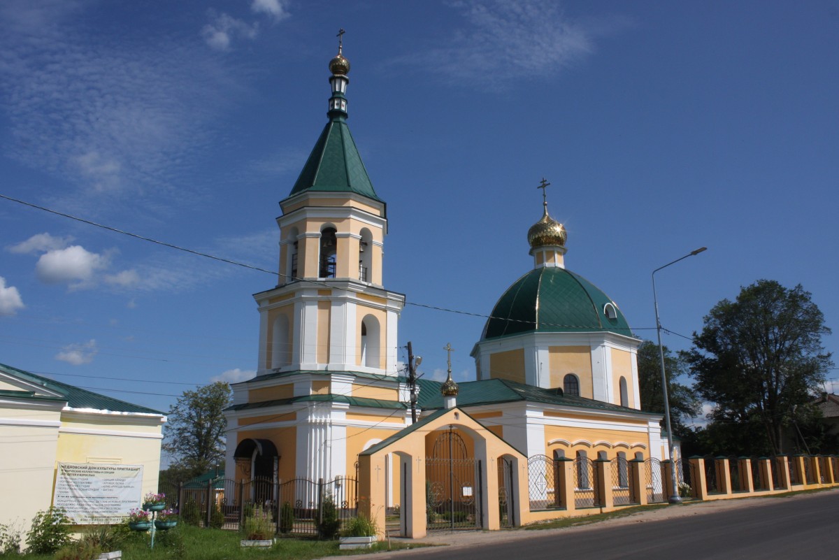 Медное. Церковь Казанской иконы Божией Матери. фасады