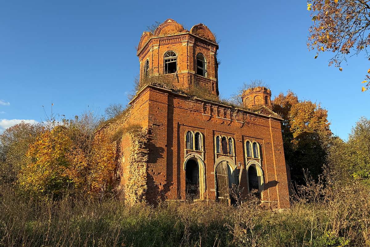 фасады. Церковь Троицы Живоначальной, Ивровка (Киреевский район, Тульская область)