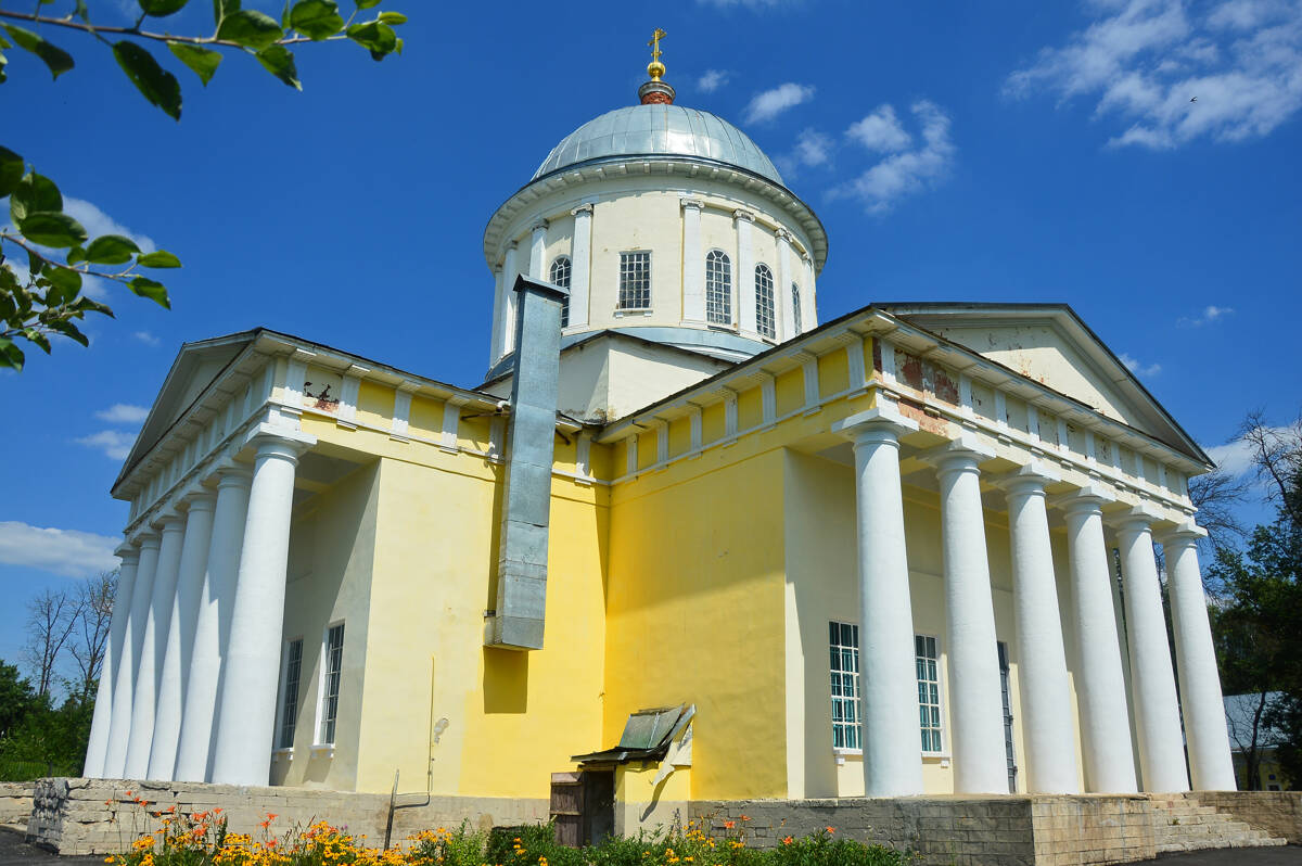 Церковь Сретения Господня, Октябрьский (Тула, город, Тульская область). фасады