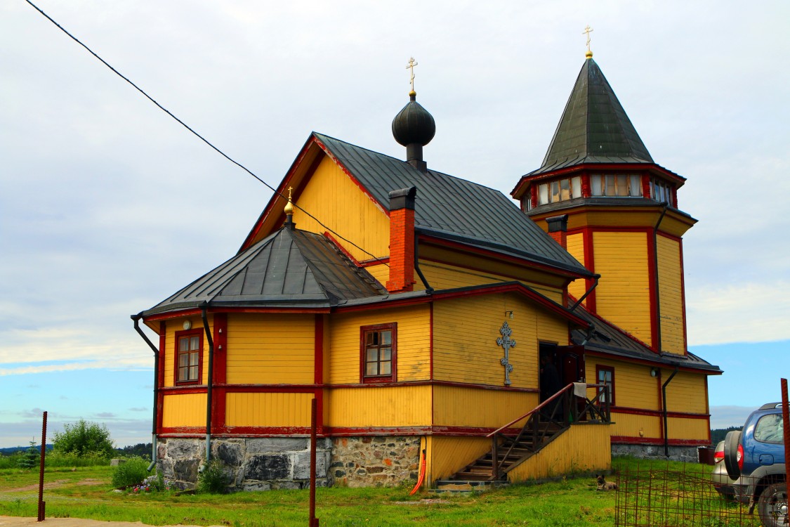 Церковь Николая Чудотворца на Риеккалансаари, Красная Горка (Николо-Сердобольский погост) (Сортавальский район, Республика Карелия). фасады