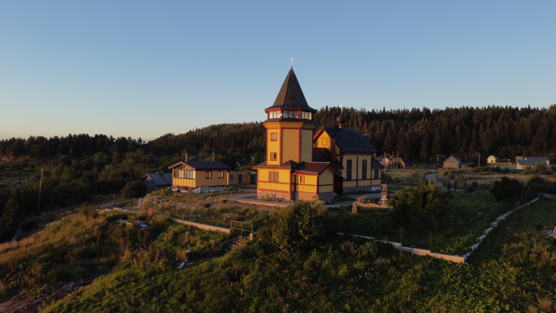 Церковь Николая Чудотворца на Риеккалансаари, Красная Горка (Николо-Сердобольский погост) (Сортавальский район, Республика Карелия). фасады