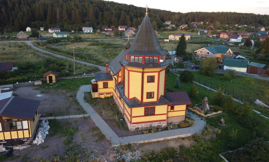 Церковь Николая Чудотворца на Риеккалансаари, Красная Горка (Николо-Сердобольский погост) (Сортавальский район, Республика Карелия). фасады