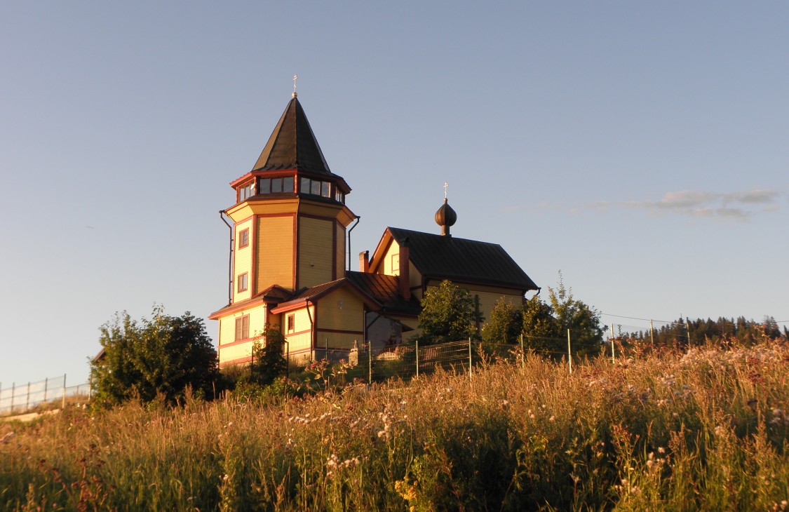 Красная Горка (Николо-Сердобольский погост). Церковь Николая Чудотворца на Риеккалансаари. фасады