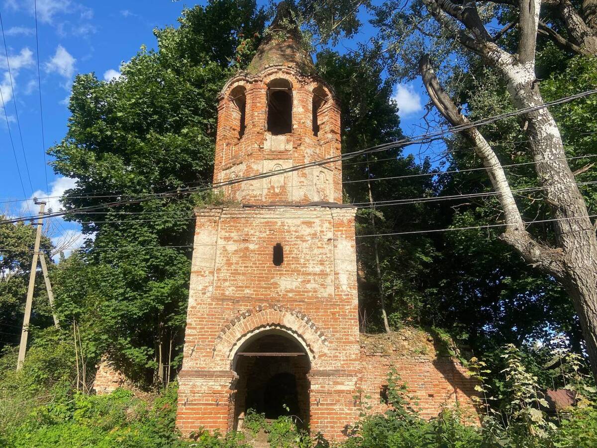Церковь Казанской иконы Божией Матери, Бушово (Тула, город, Тульская область). общий вид в ландшафте