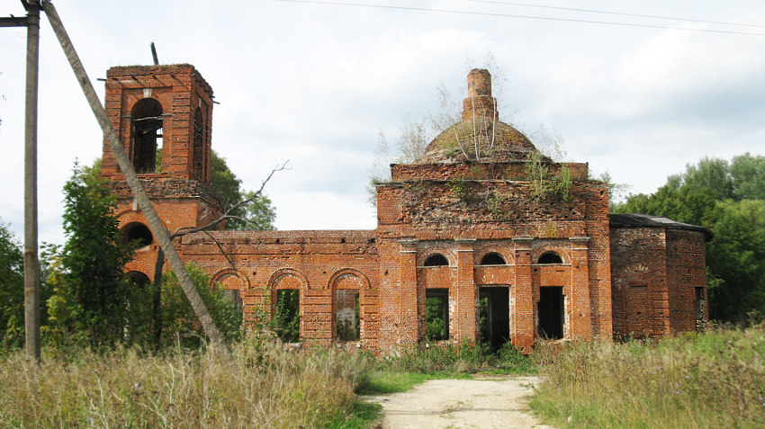 Церковь Спаса Преображения, Банино, урочище (Тула, город, Тульская область). фасады