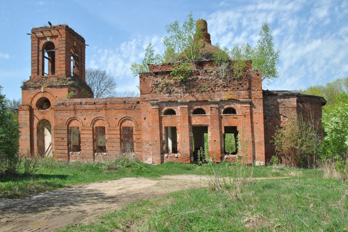 Банино, урочище. Церковь Спаса Преображения. фасады