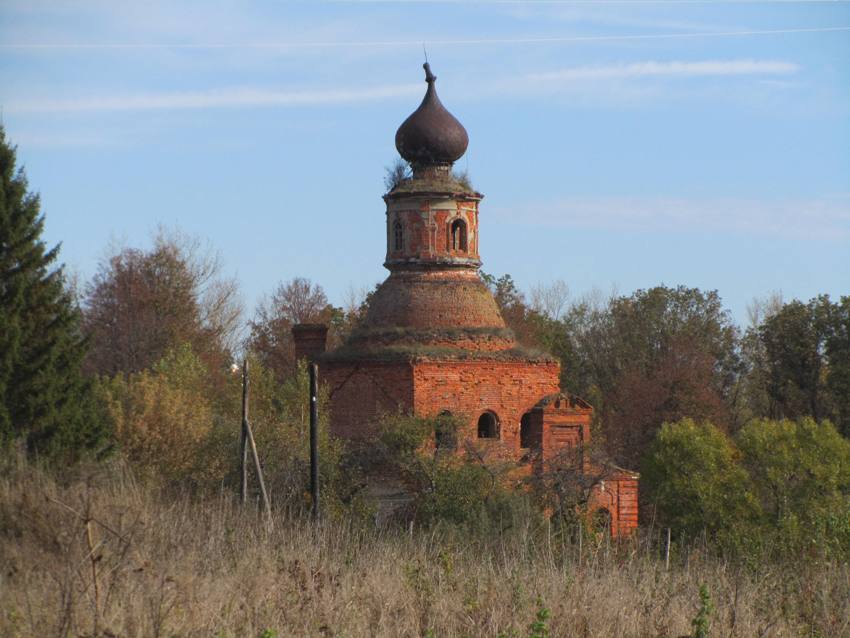 Церковь Троицы Живоначальной, Медведки (Тула, город, Тульская область). фасады, вид с юго-запада