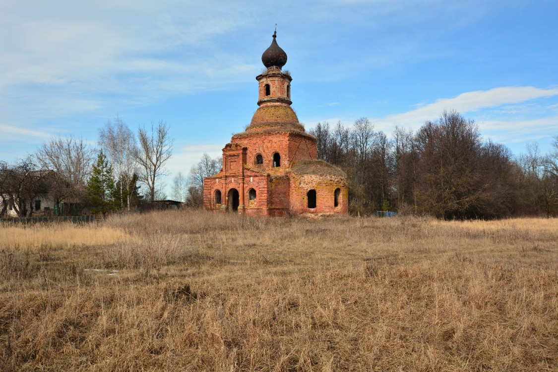 Церковь Троицы Живоначальной, Медведки (Тула, город, Тульская область). фасады, Вид с юго-востока