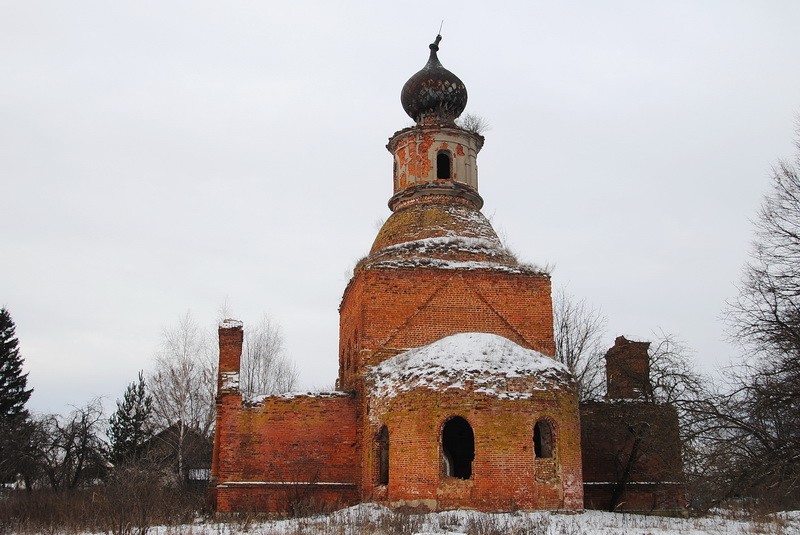 Церковь Троицы Живоначальной, Медведки (Тула, город, Тульская область). фасады
