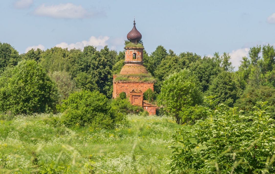 Церковь Троицы Живоначальной, Медведки (Тула, город, Тульская область). фасады, Общий вид с юга