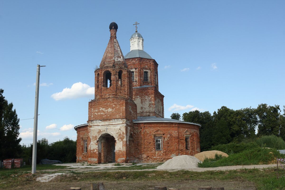 Церковь Рождества Пресвятой Богородицы, Обидимо (Тула, город, Тульская область). фасады