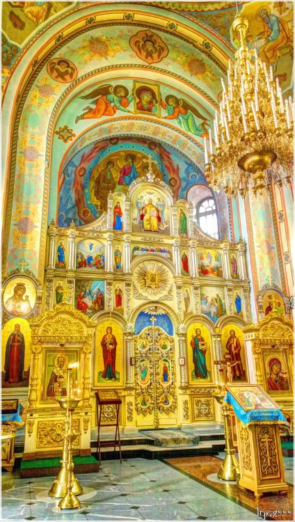 Ижевск. Церковь Казанской иконы Божией Матери. интерьер и убранство, главный иконостас
