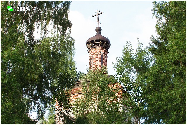 Церковь Рождества Пресвятой Богородицы в Ковергино (микрорайон Ширманиха), Владимир (Владимир, город, Владимирская область). архитектурные детали, Вид на колокольню с юго-запада