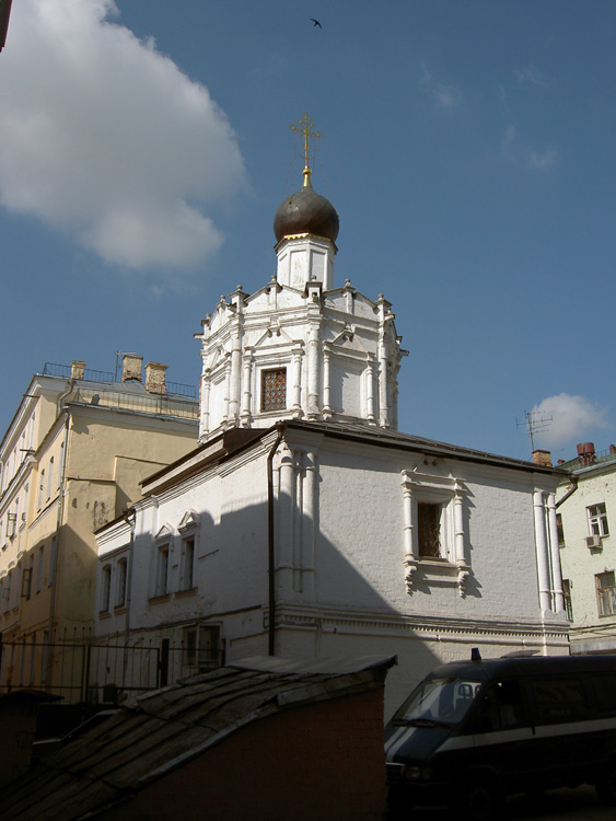 Церковь Успения Пресвятой Богородицы на Чижевском подворье, Тверской (Центральный административный округ (ЦАО), г. Москва). фасады