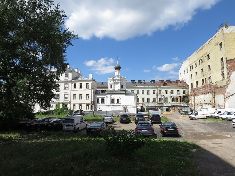 Тверской. Церковь Успения Пресвятой Богородицы на Чижевском подворье. фасады