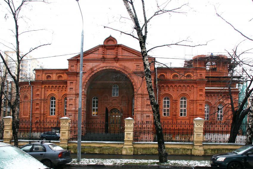 Церковь Василия Исповедника у Рогожской заставы, Таганский (Центральный административный округ (ЦАО), г. Москва). фасады