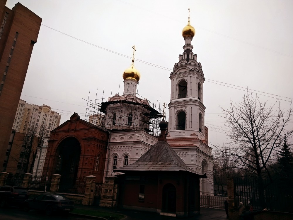 Таганский. Церковь Василия Исповедника у Рогожской заставы. дополнительная информация, церковь полностью отреставрирована