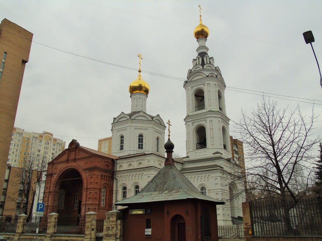 Церковь Василия Исповедника у Рогожской заставы, Таганский (Центральный административный округ (ЦАО), г. Москва). фасады